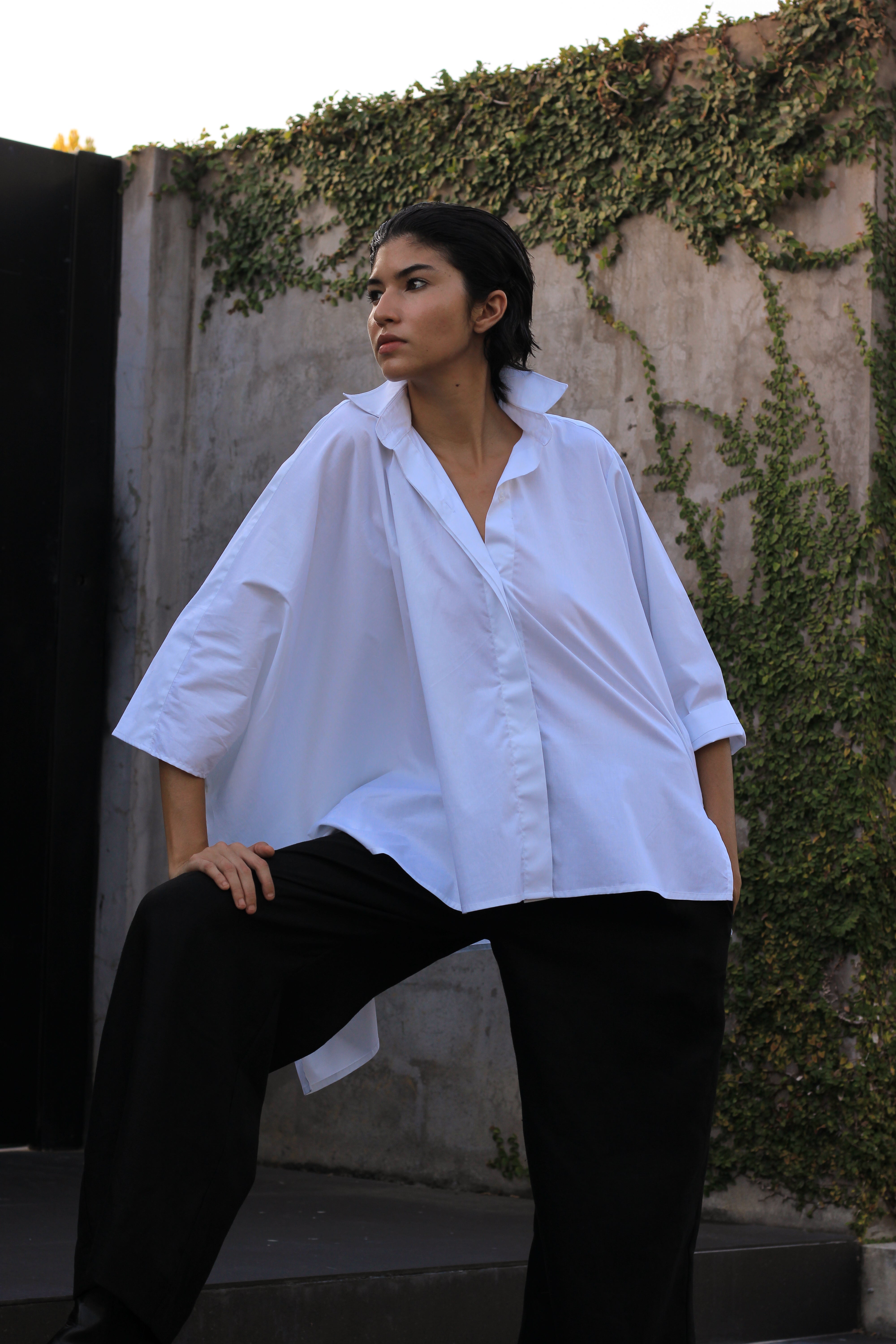 Asymmetrical Shirt Meilinginclimited